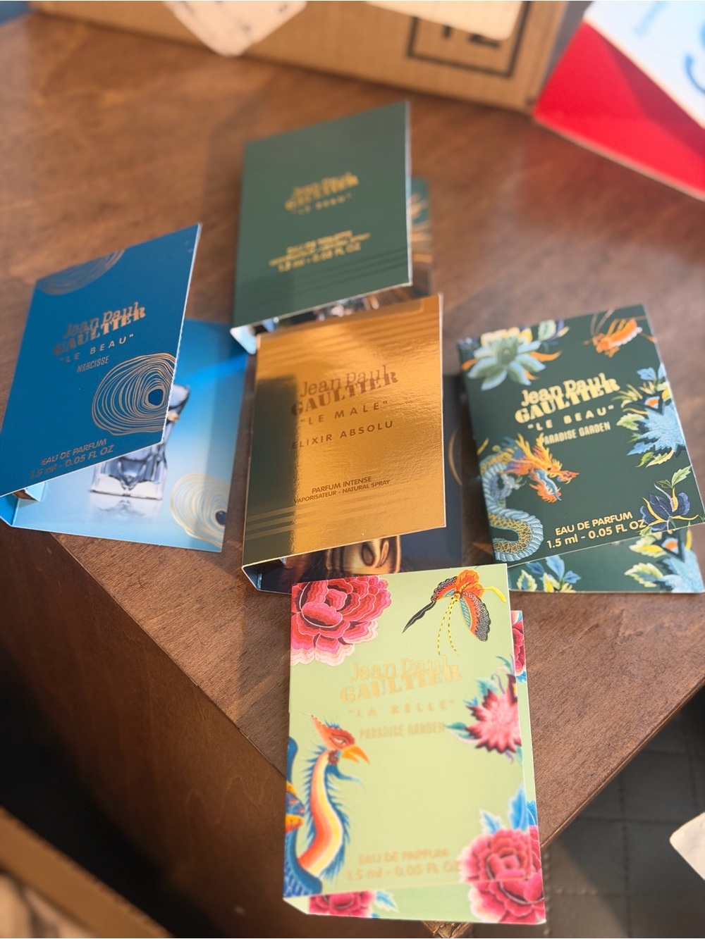 Jean Paul Gaultier Eau de Parfum Sample Set - Floral & Gold Mix (1.5ml*4=6 ml)